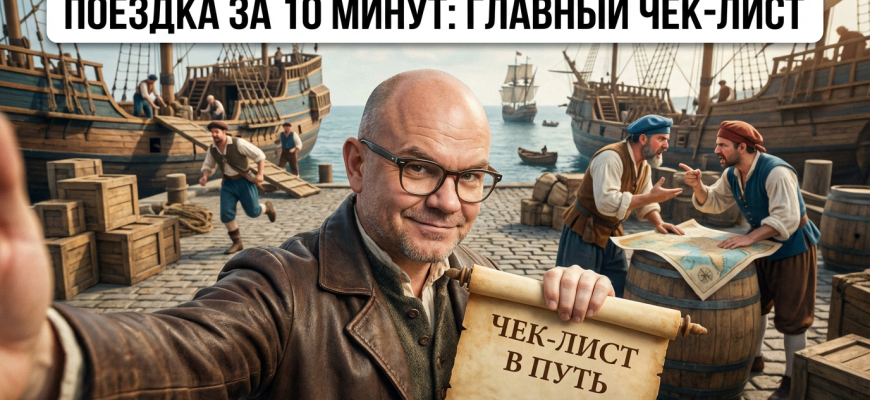 Чек лист в поездку: чек-лист на 10 минут перед выездом Чек лист в поездку: чек-лист на 10 минут перед выездом