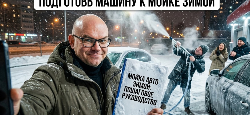 Мойка авто зимой: подготовка машины к мойке шаг за шагом Мойка авто зимой: подготовка машины к мойке шаг за шагом
