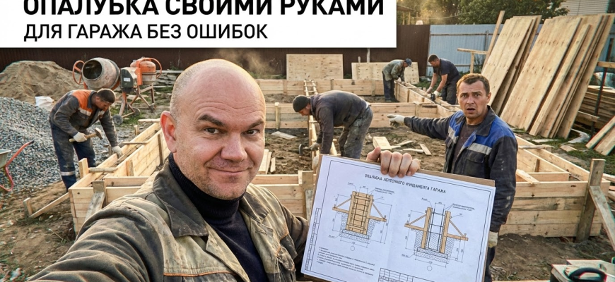Опалубка для ленточного фундамента: как сделать для гаража своими руками Опалубка для ленточного фундамента: как сделать для гаража своими руками