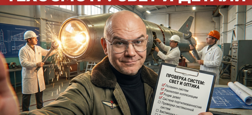 Осмотр автомобиля: проверка света фар и другие важные мелочи Осмотр автомобиля: проверка света фар и другие важные мелочи