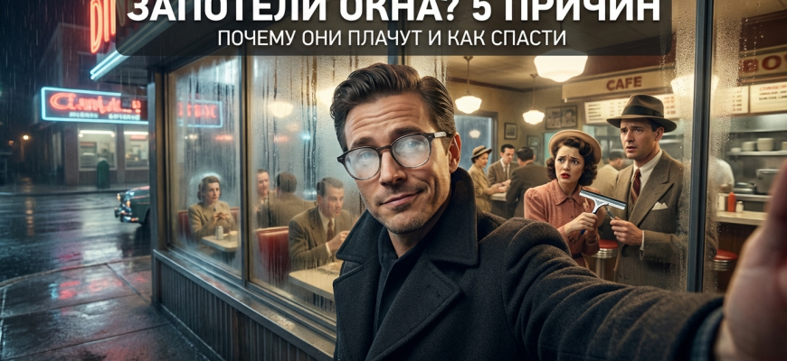 От запотевания стекол: 5 бытовых причин и что сделать От запотевания стекол: 5 бытовых причин и что сделать