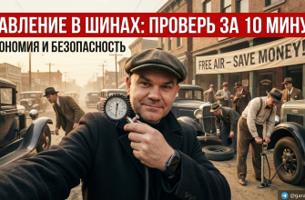 Давление в шинах: как проверить за 10 минут и сэкономить деньги