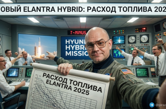 Hyundai Elantra расход топлива: что даёт гибрид Elantra Hybrid 2025