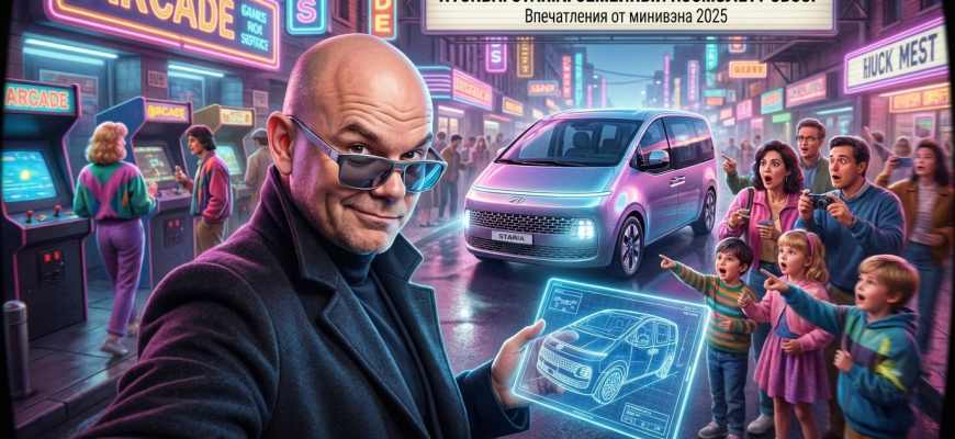 Hyundai Staria 2025: минивэн для семьи — обзор и впечатления