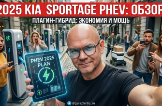 Kia Sportage PHEV 2025: обзор плагин-кроссовера
