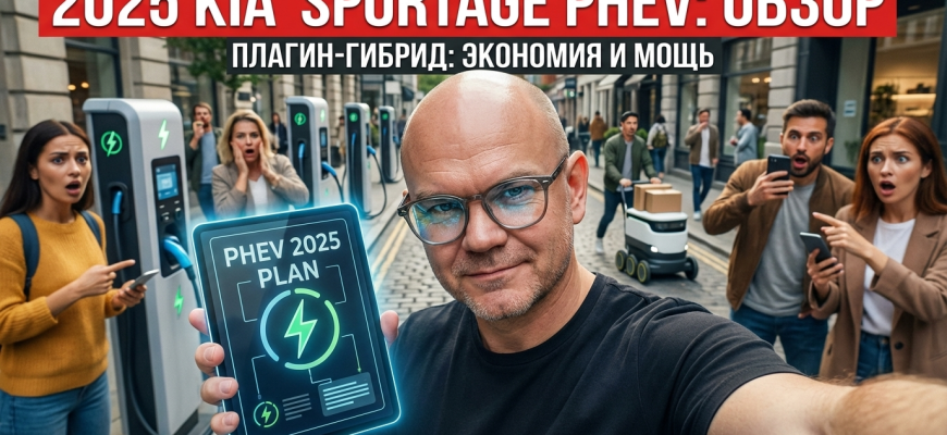 Kia Sportage PHEV 2025: обзор плагин-кроссовера