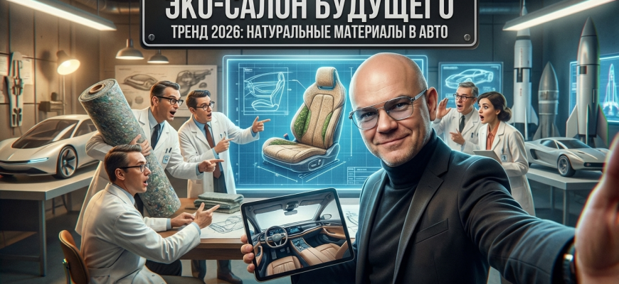 Машины с салоном из экоматериалов: почему это тренд 2026