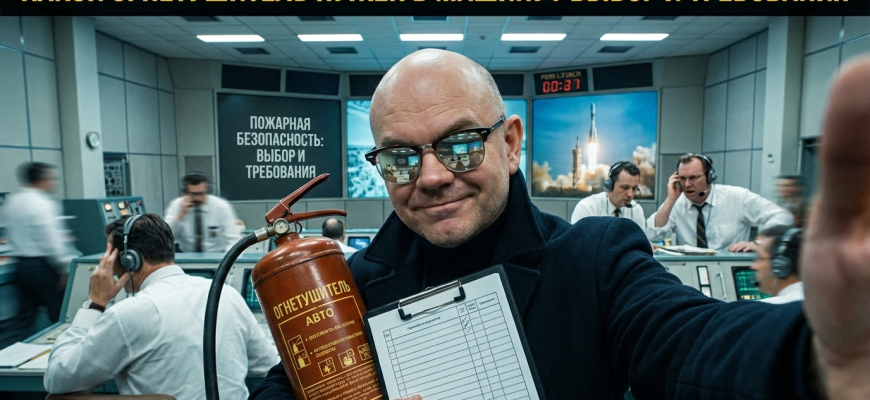 Огнетушитель для авто: какой выбрать и какой обязателен в машине Огнетушитель для авто: какой выбрать и какой обязателен в машине