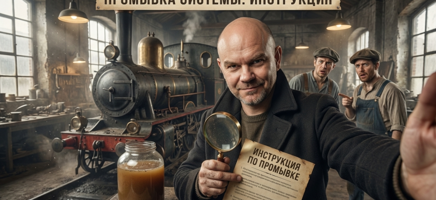 Промыть охлаждающую систему двигателя: инструкция и смесь эмульгатора