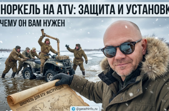 Шноркель на квадроцикл: зачем нужен и как установить правильно