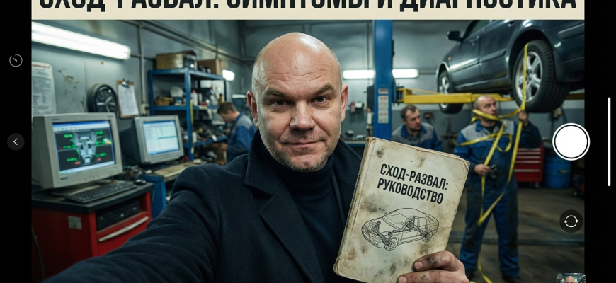 Симптомы развала схождения — частые причины и как проверить