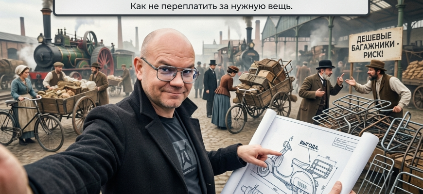 Скутер с багажником: как выбрать и где купить без переплат