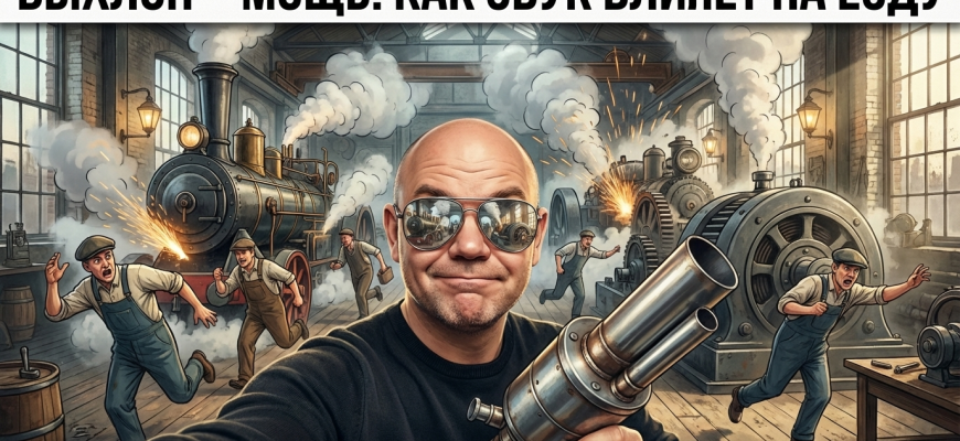 Выпускные для мощности: как выхлоп влияет на тягу и звук