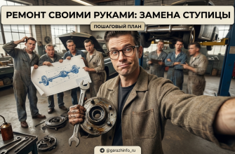 Замена подшипника ступицы своими руками: пошаговый план ремонта