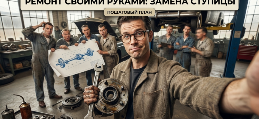 Замена подшипника ступицы своими руками: пошаговый план ремонта